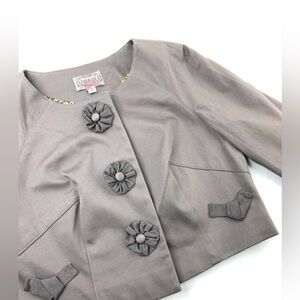 Anthropologie Cropped Baraschi Blazer